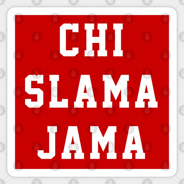 Chi Slama Jama - Chicago Bulls Sticker by BodinStreet